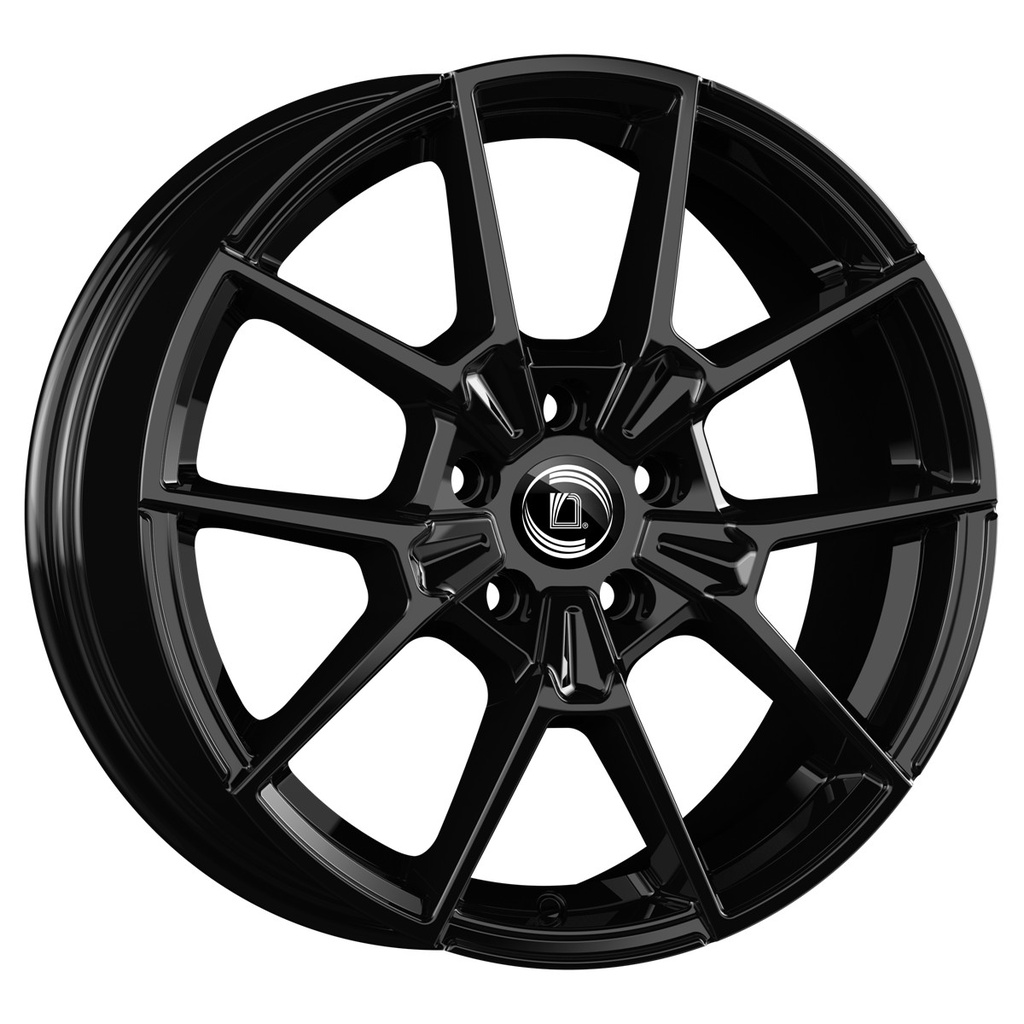 DIEWE NEVE GLOSSY BLACK 8.5x19 5/108 ET47 CB63.4