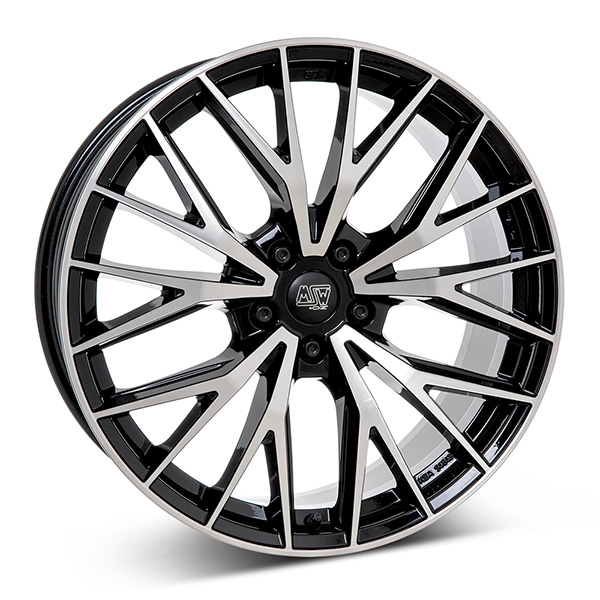 MSW 44 G.BLK/POL 9x20 5/130 ET50 CB71.5