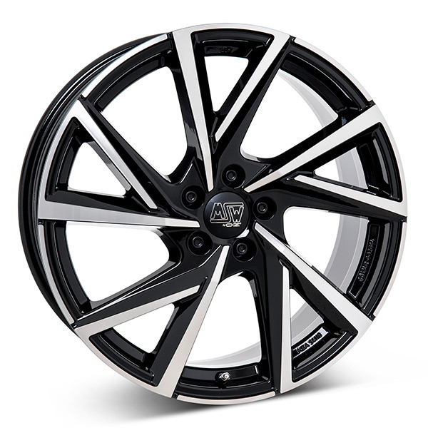MSW 80 G.BLK/POL 7x17 5/112 ET46 CB57.1