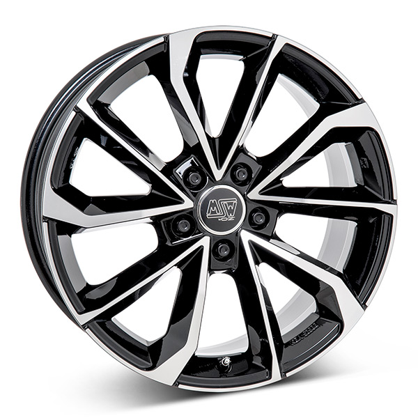 MSW 42 G.BLK/POL | 7,5X17 5-120 E50 C65,1 R14 7.5x17 5/120 ET50 CB65.1