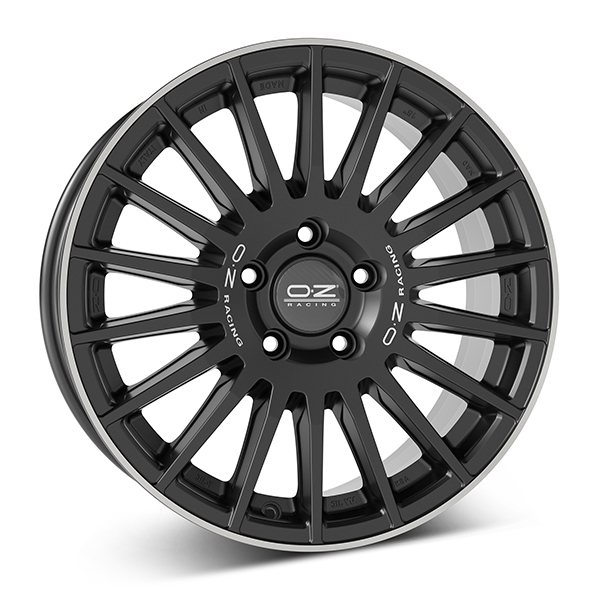 OZ RALLY DESERT M.BLK/POL LIP | 8X18 6-139,7 E48 C92,40 60 8x18 6/139.7 ET48 CB92.4