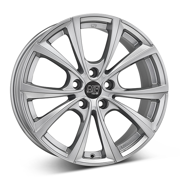 MSW 27T SLV 9.5x20 5/114.3 ET45 CB64.1