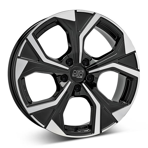 MSW 43 G.BLK/POL 8x18 5/112 ET28 CB73.1