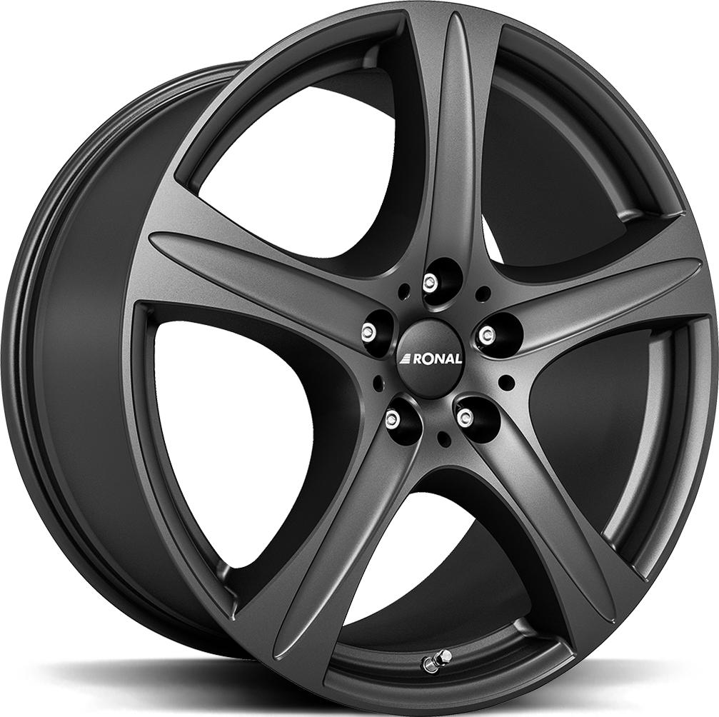RONAL R55 SUV MATT BLACK 8.5x18 5/112 ET30 CB76
