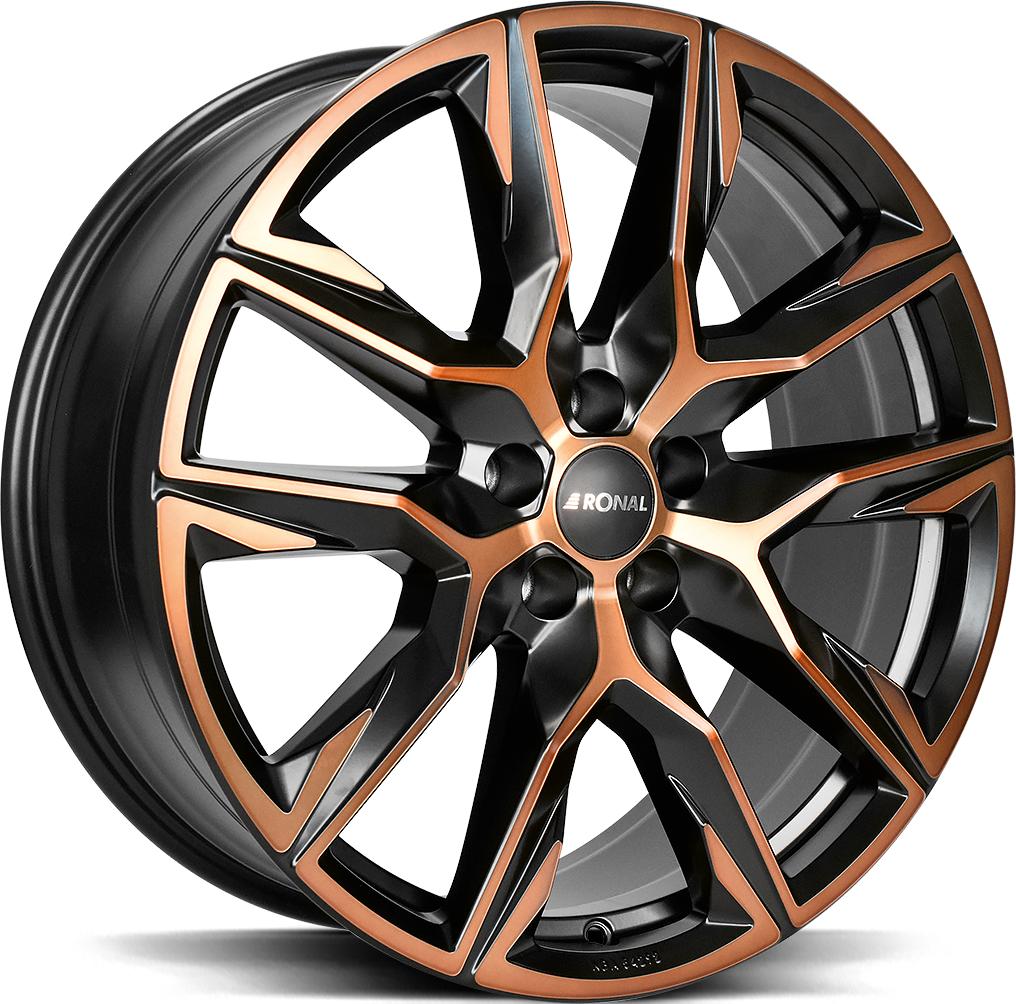 RONAL R71 JET BLACK COPPER MATT FRONT CU 8.5x20 5/108 ET45 CB76