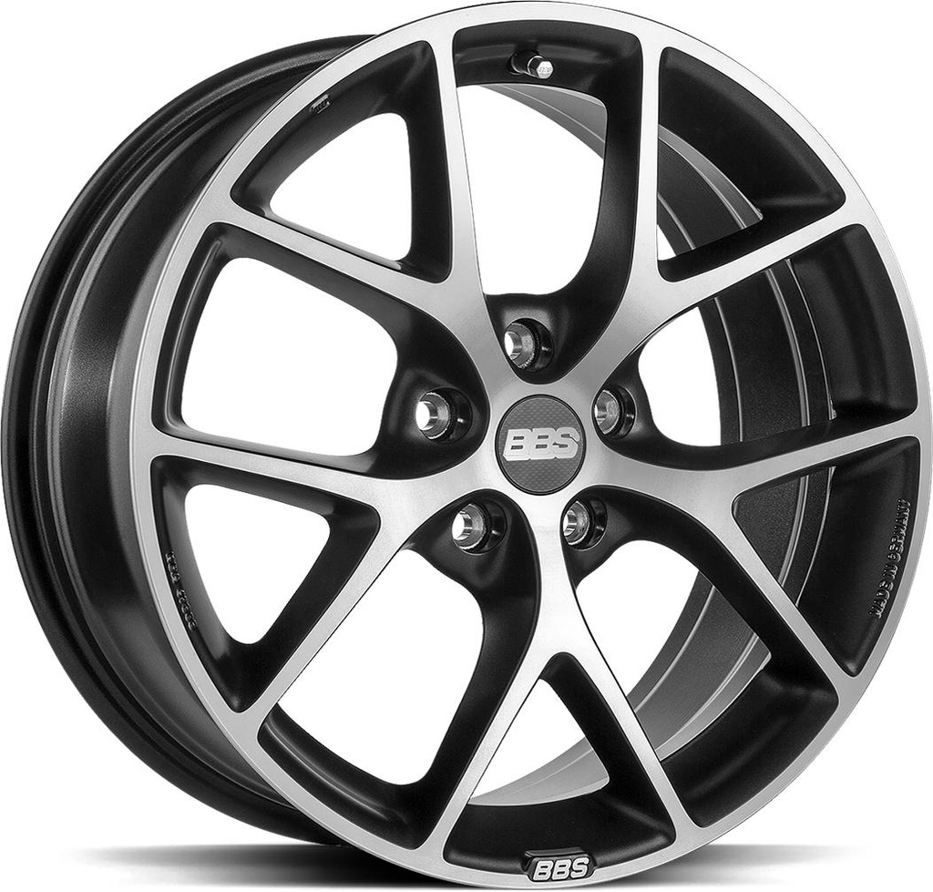 BBS SR VOLC GREY DIAM CUT 8.5x19 5/112 ET46 CB82
