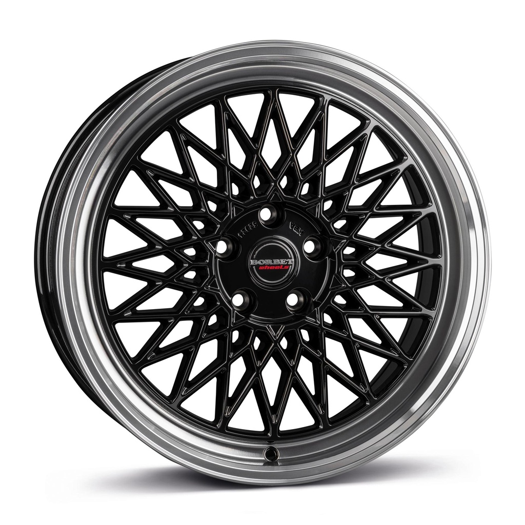 BORBET B BLACK RIM POL 8x18 5/114.3 ET40 CB72.5