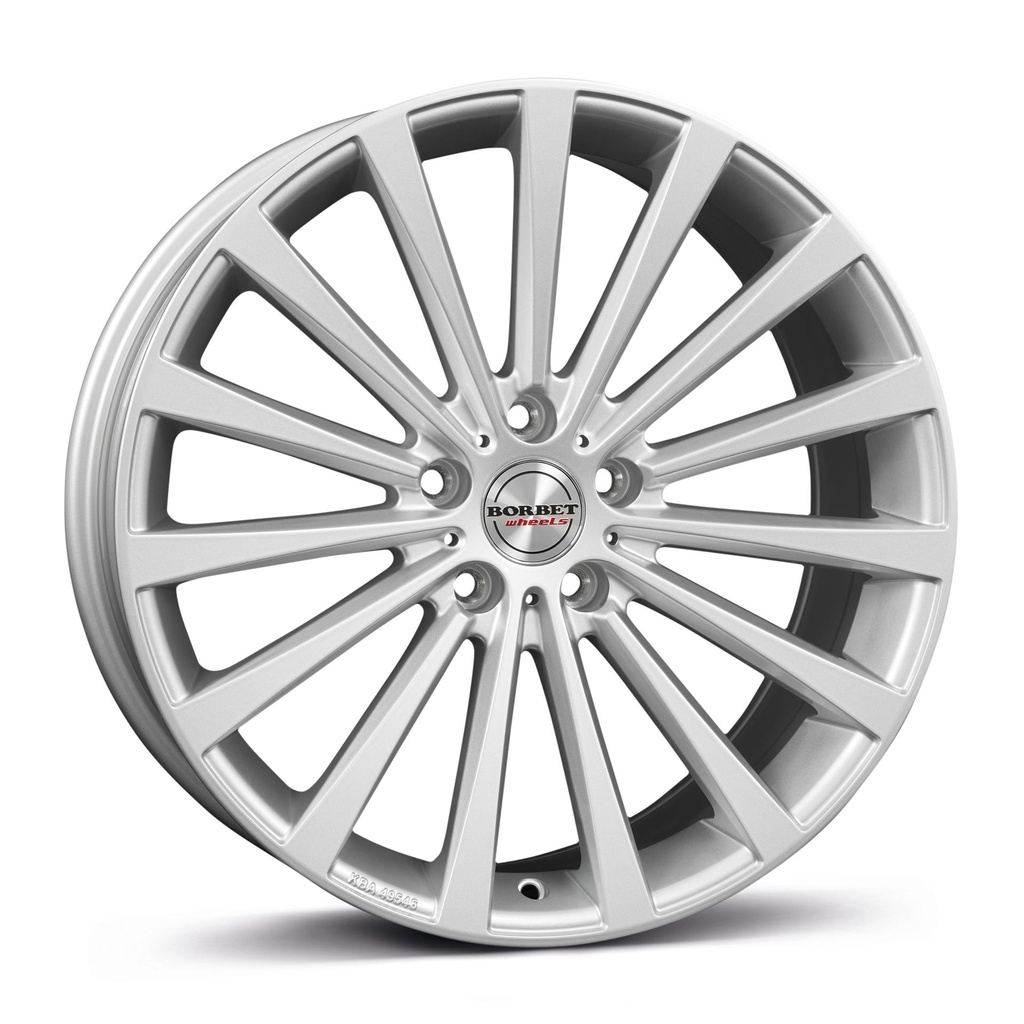 BORBET BLX BRILL SILV 8.5x19 5/112 ET30 CB72.6