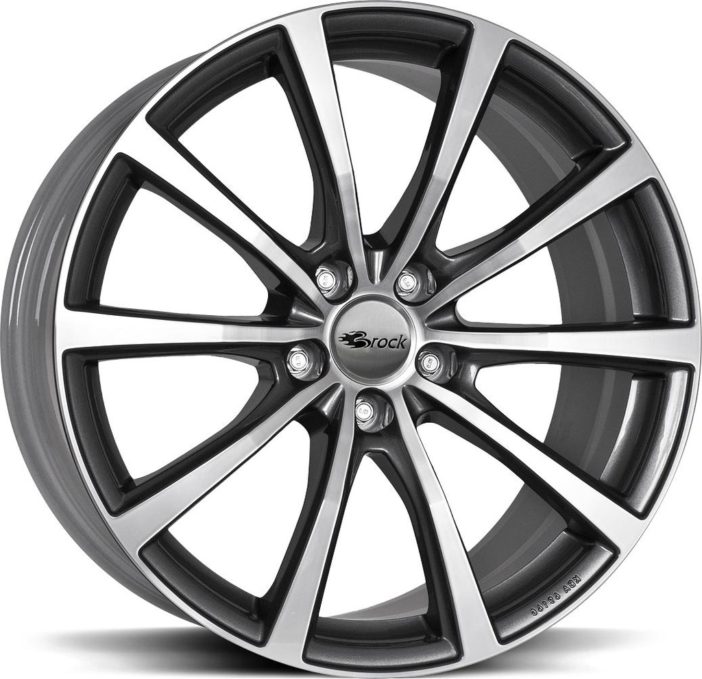 BROCK B32 TITAN FULL POL 10x22 5/108 ET35 CB63.4