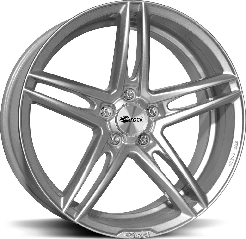 BROCK B33 CRYSTAL SILV 8.5x18 5/114.3 ET38 CB72.6