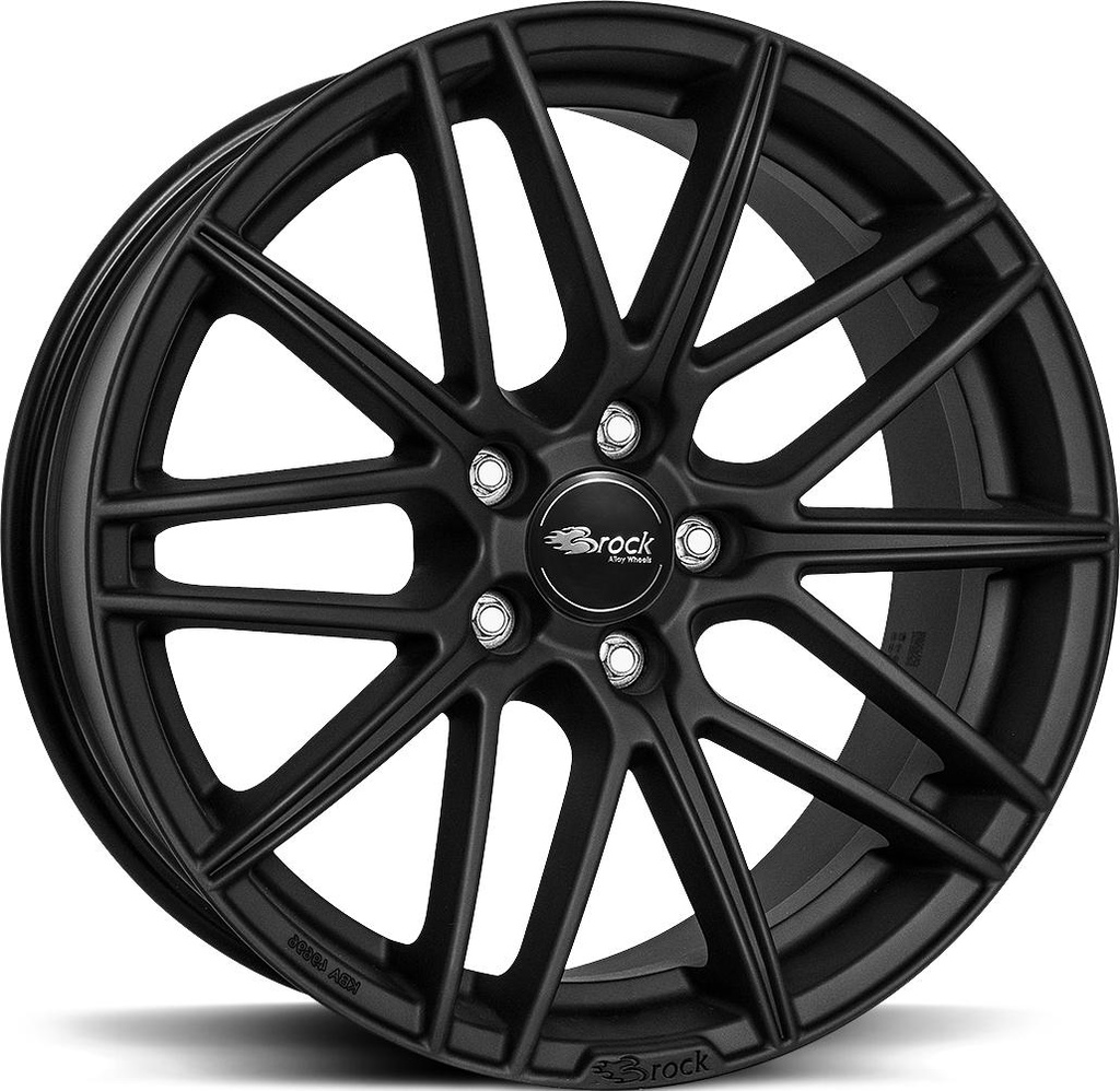 BROCK B34 BLACK MATT 8x18 5/114.3 ET35 CB72.6