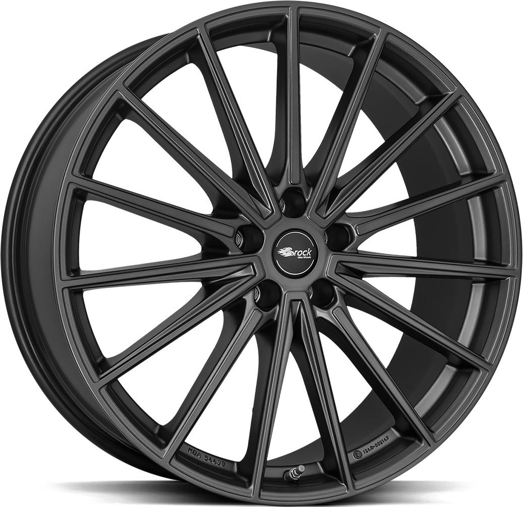 BROCK B43 COSMIC GREY MATT 8x20 5/112 ET48 CB66.6