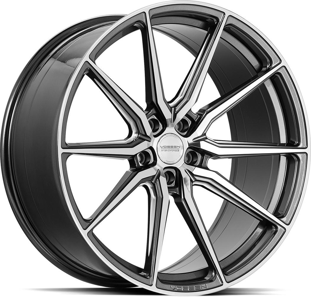 VOSSEN HF3 GLOSS GRAPHITE POL 10x24 5/130 ET20 CB84.1