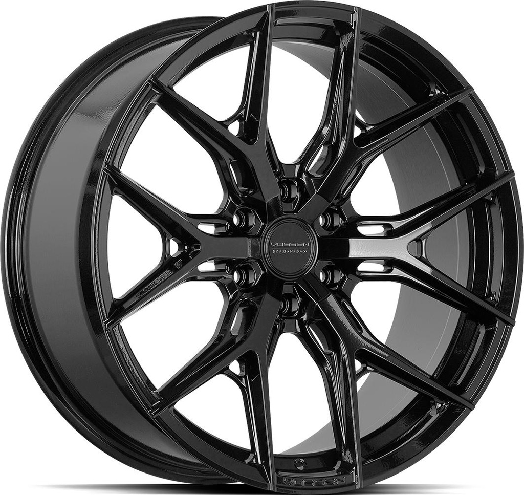 VOSSEN HF6.4 GLOSS BLACK 10x22 6/135 ET18 CB87.1