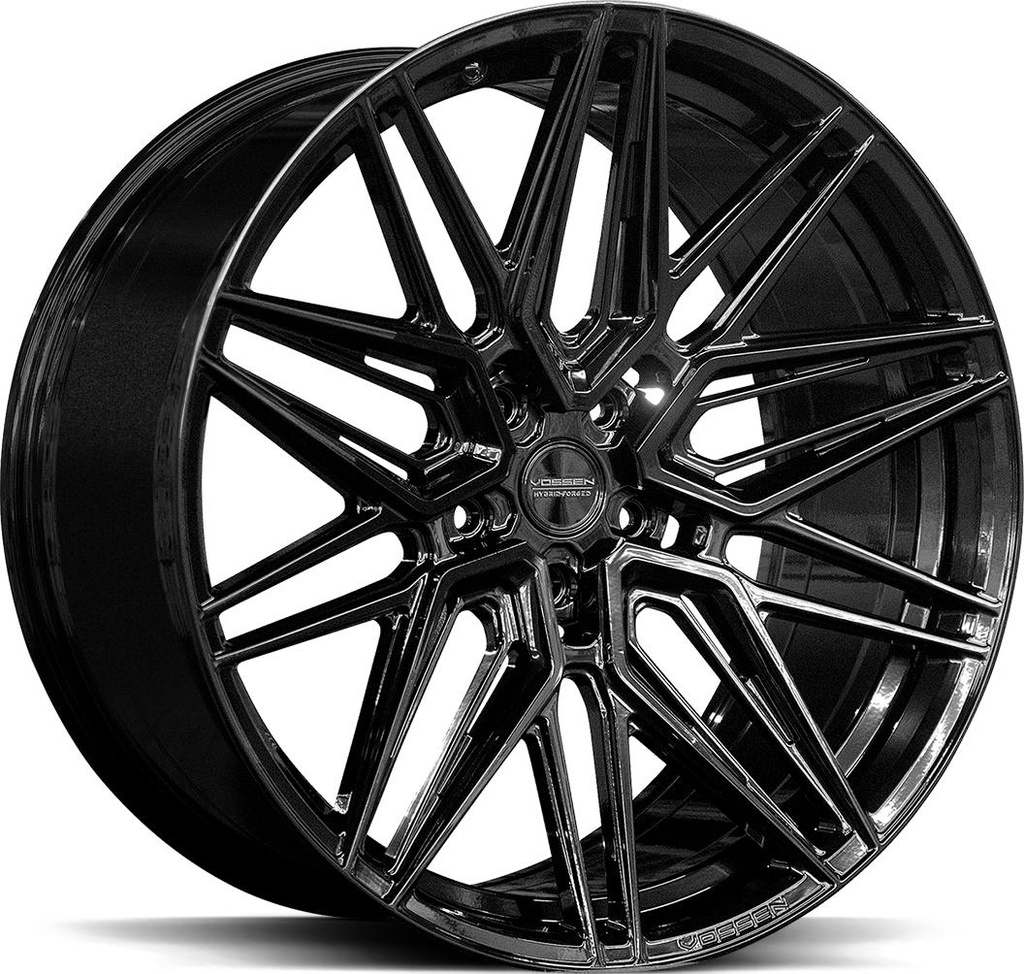 VOSSEN HF7 GLOSS BLACK 10.5x22 5/127 ET27 CB71.6