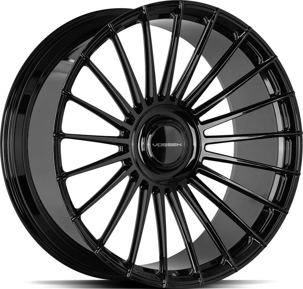 VOSSEN HF8 GLOSS BLACK 10.5x22 5/112 ET25 CB66.6