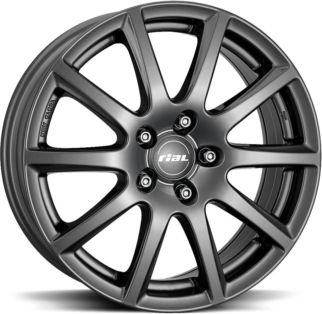 RIAL MILANO TITANIUM 6.5x16 5/112 ET33 CB57.1