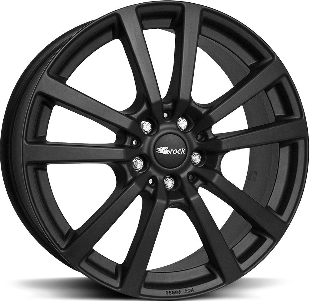 BROCK RC25T BLACK MATT 7.5x18 5/120 ET45 CB65.1