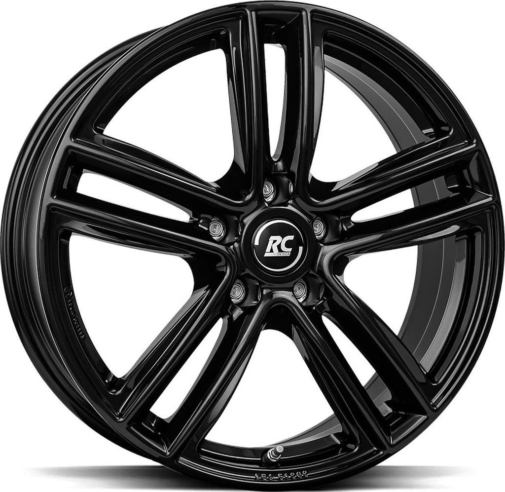BROCK RC27 SHINY BLACK 6.5x17 5/114.3 ET45 CB60.1