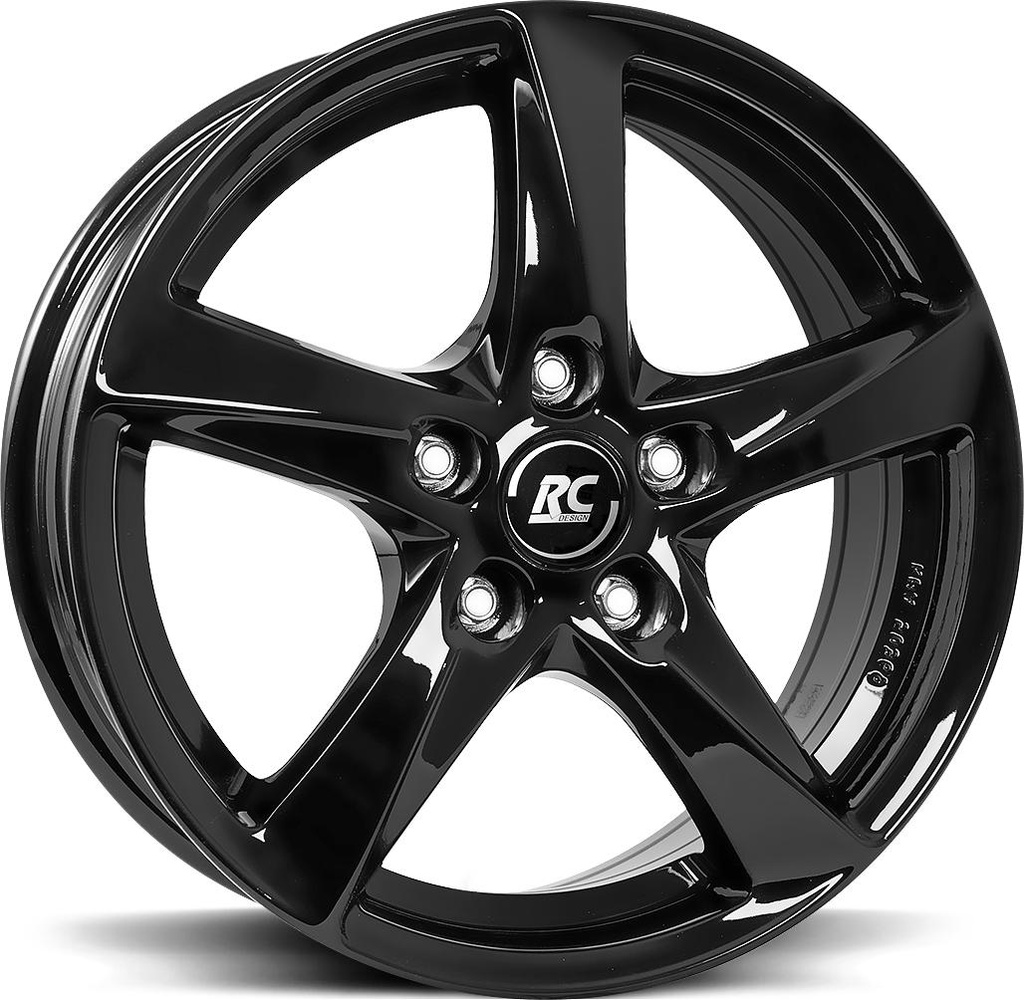 BROCK RC30 SHINY BLACK 7x17 5/112 ET42 CB66.6