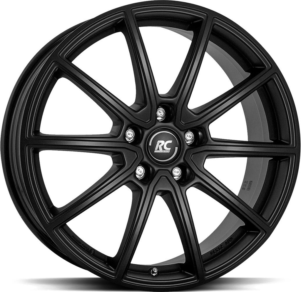 BROCK RC32 SATIN BLACK MATT 7x17 5/112 ET49 CB57.1
