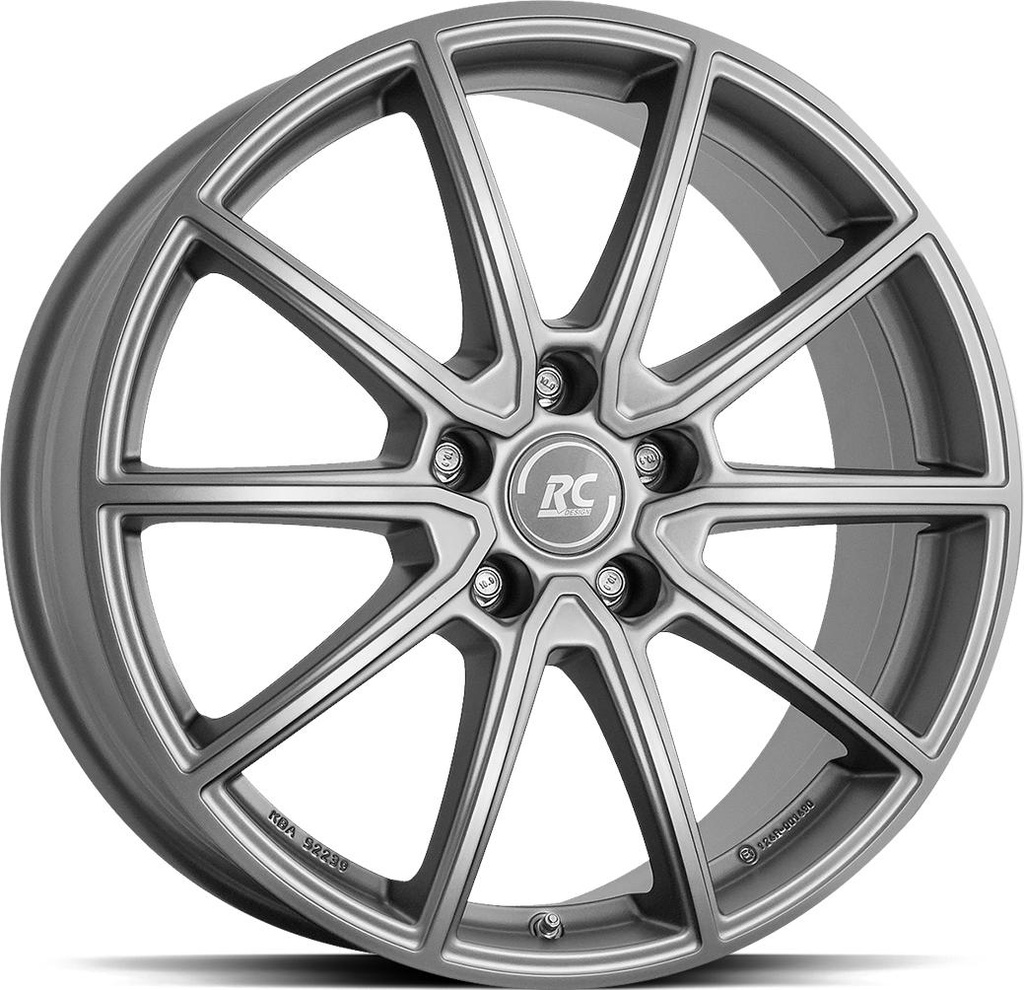 BROCK RC32 FERRIC GREY MATT 8x19 5/114.3 ET55 CB67.1