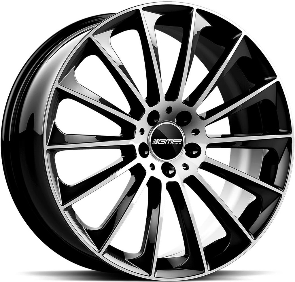 GMP STELLAR BLACK DIAM 7.5x18 5/112 ET45 CB66.6