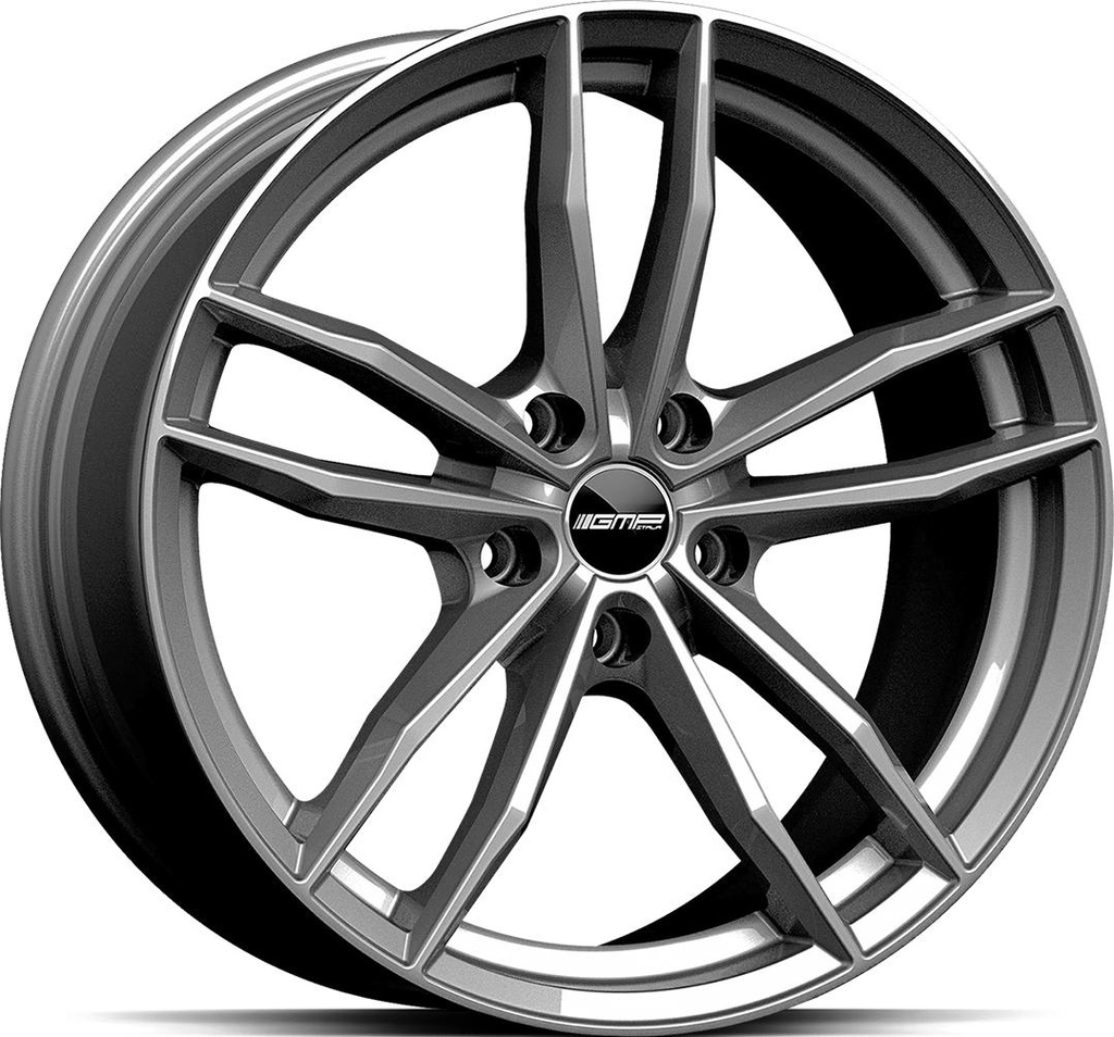 GMP SWAN GLOSS ANTHRACITE 8x18 5/108 ET42 CB63.4