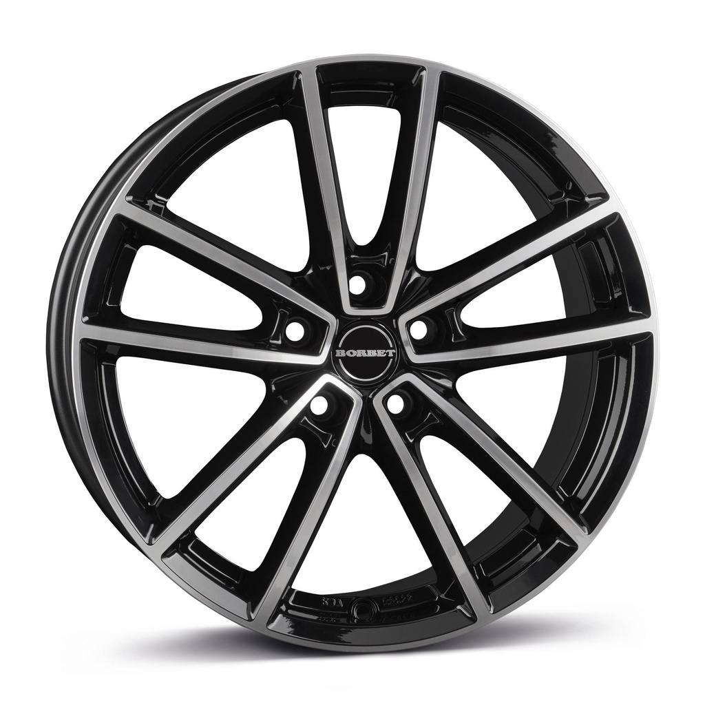 BORBET W BLACK POL GLOSS 8x20 5/112 ET45 CB66.6