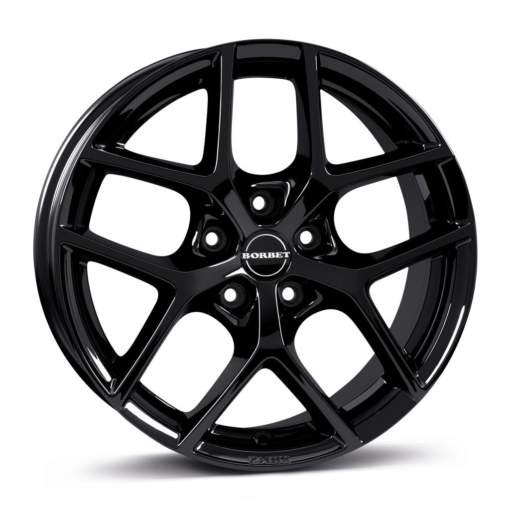BORBET Y BLACK GLOSS 7x16 5/100 ET38 CB57.1