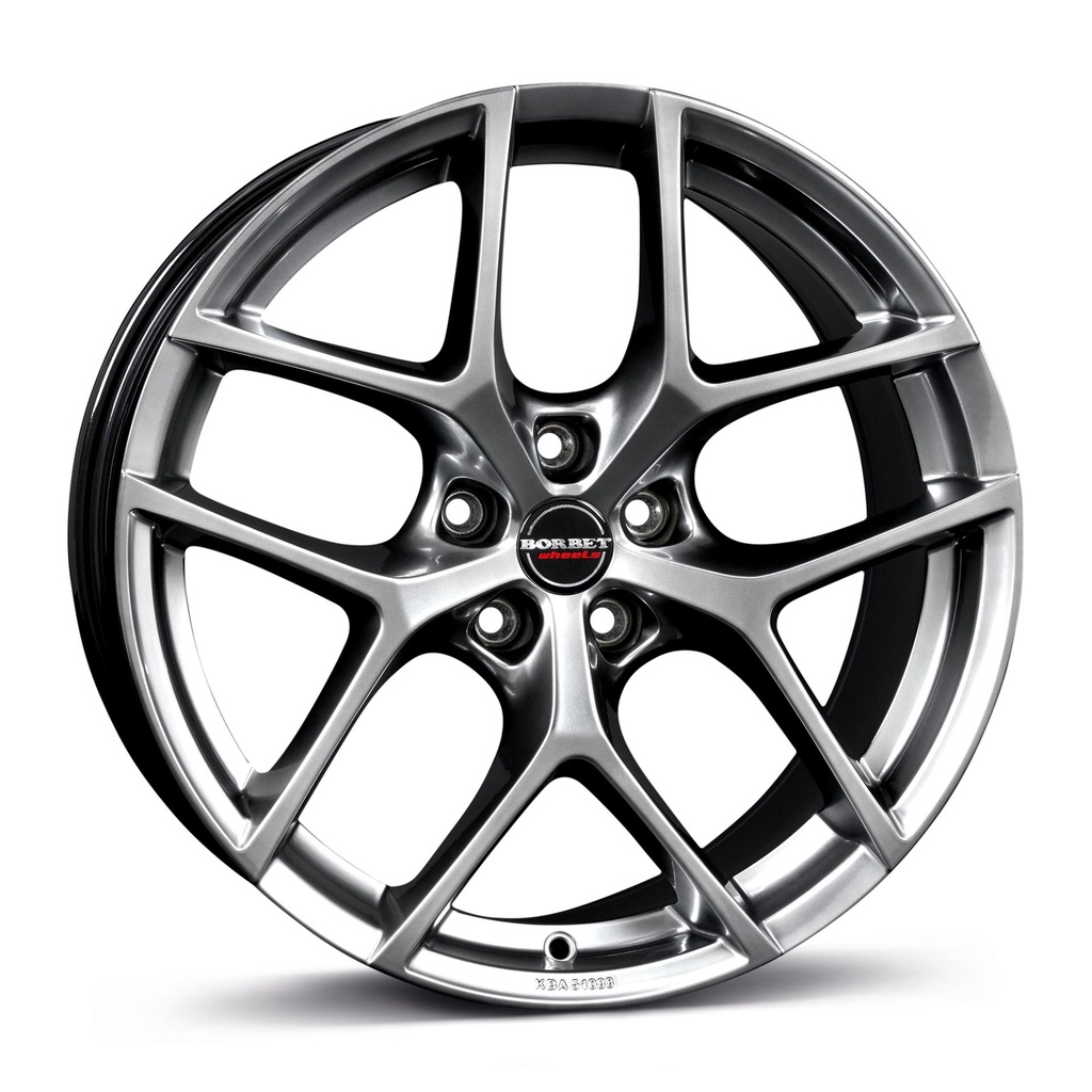 BORBET Y HYPER SILV 8x19 5/112 ET50 CB72.5