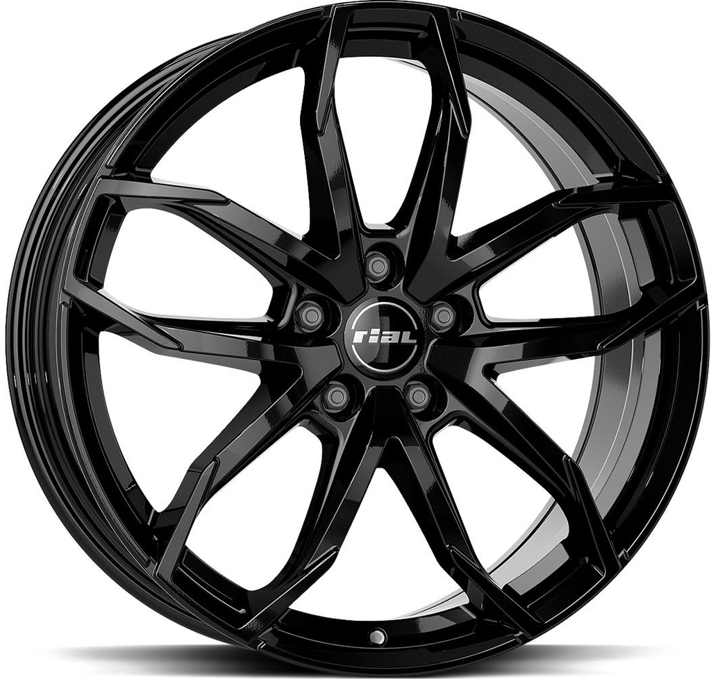 RIAL LUCCA DIAM BLACK 6.5x16 4/108 ET45 CB63.4