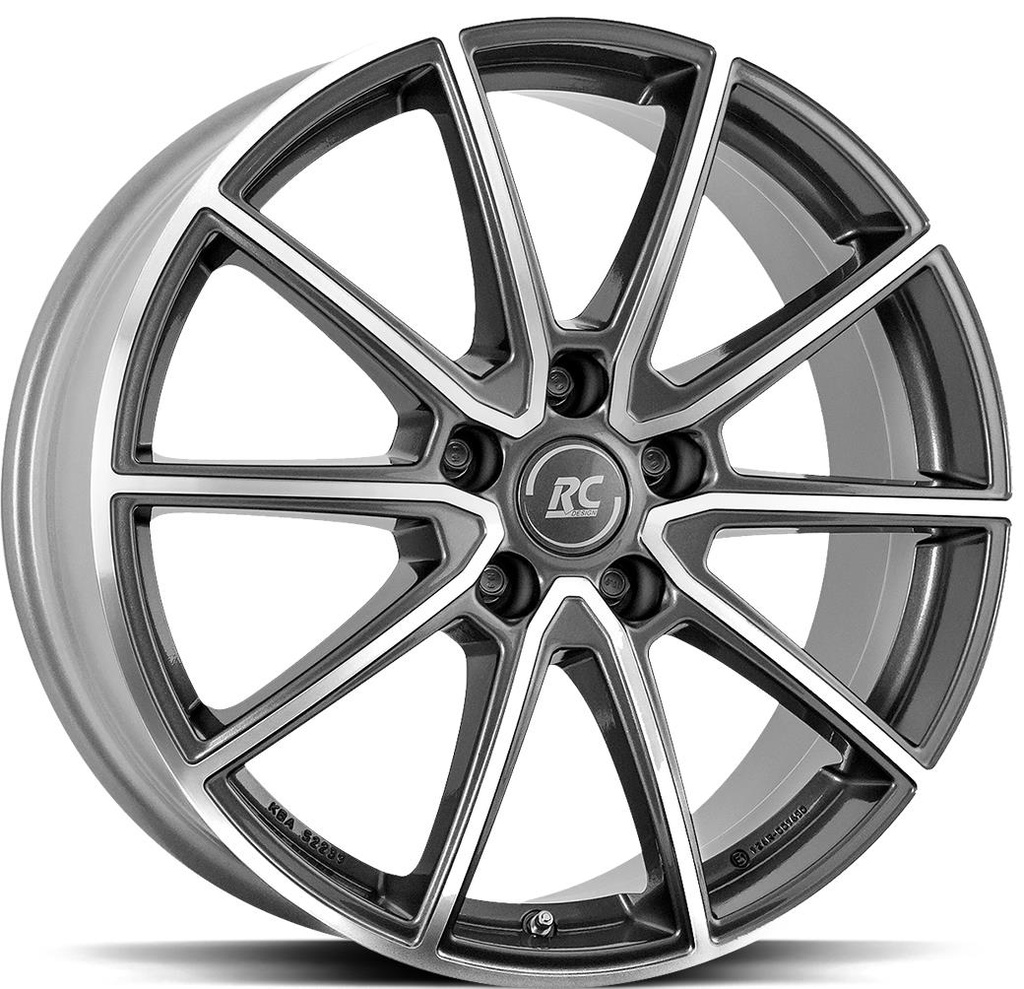 BROCK RC32 TITANIUM FULL POL 6.5x16 5/114.3 ET40 CB66.1
