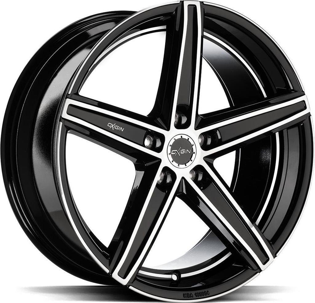 OXGIN EVOLUTION BLACK FULL POL 10.5x21 5/112 ET31 CB66.6