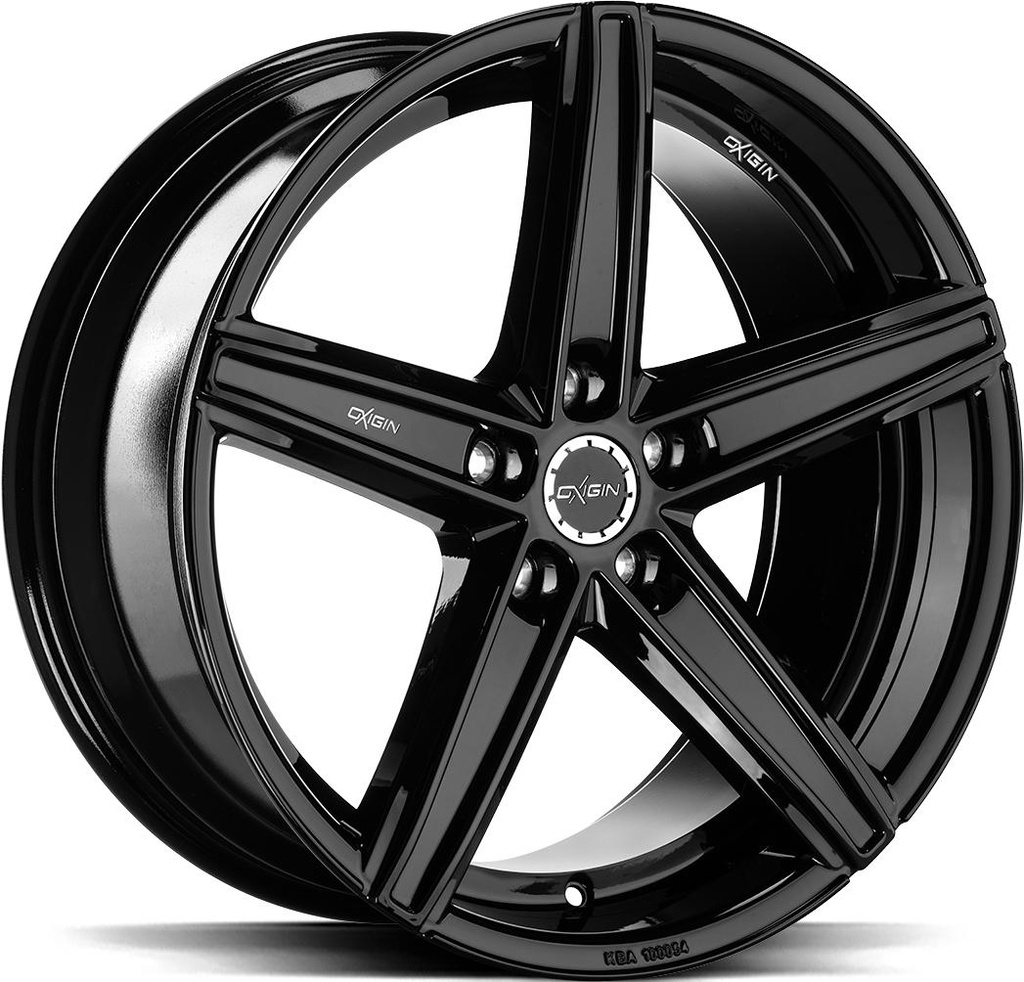 OXGIN EVOLUTION GLOSSY BLACK 7.5x17 5/112 ET30 CB66.6