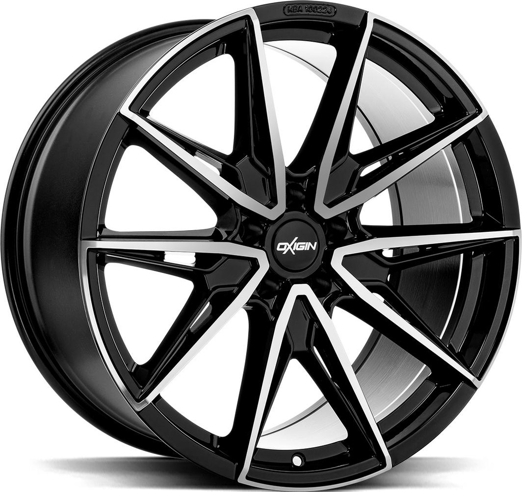 OXGIN 30 OXHEAT BLACK FULL POL 8.5x19 5/108 ET45 CB72.6