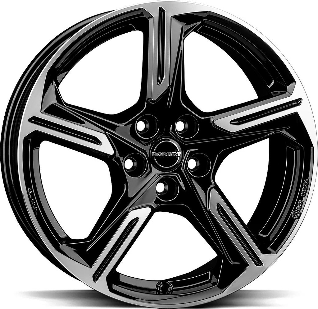 BORBET XE1 BLACK POL 7.5x18 5/114.3 ET46 CB66.1