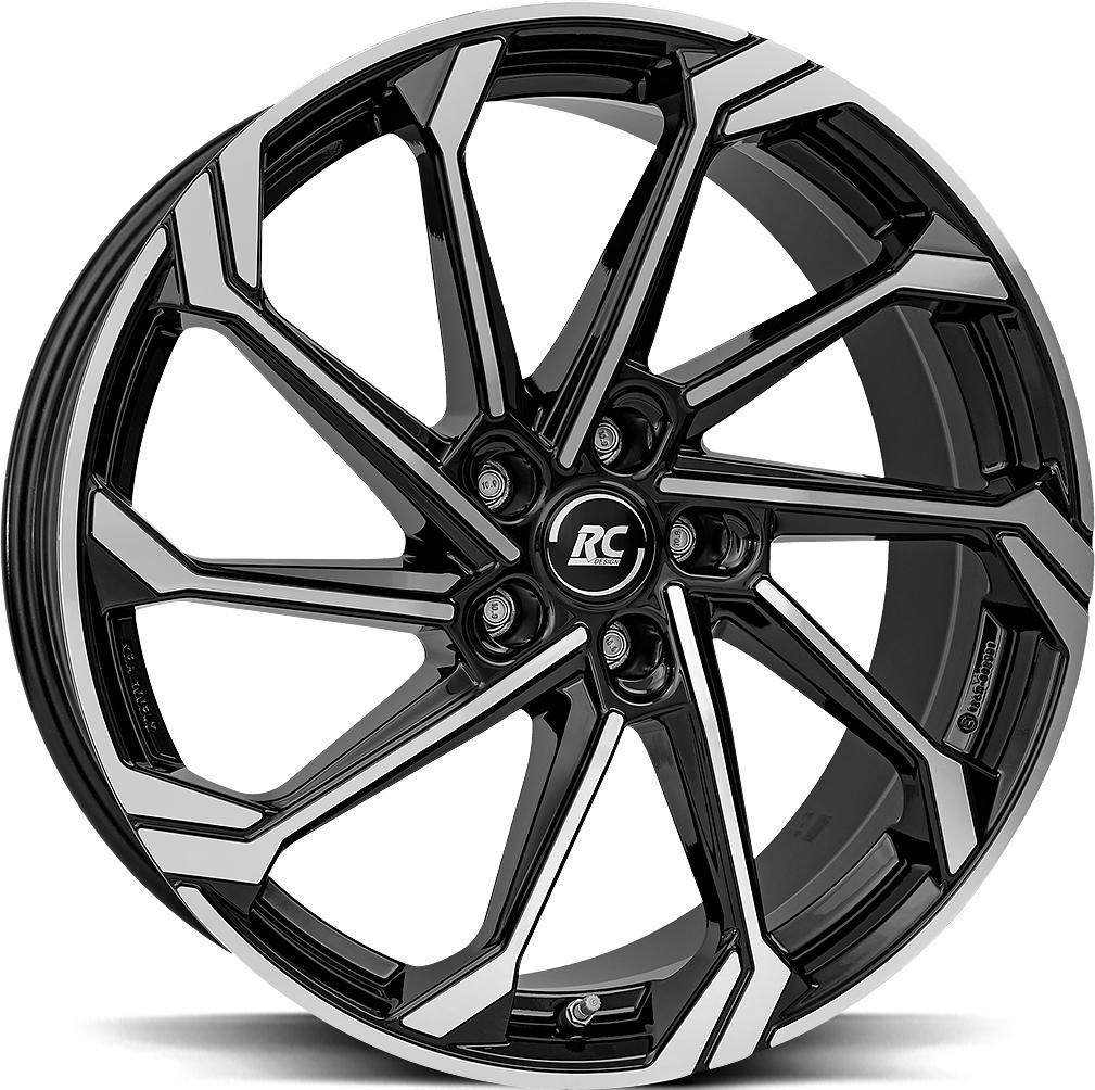 BROCK RC36 BLACK FULL POL 7.5x18 5/112 ET48.4 CB66.6