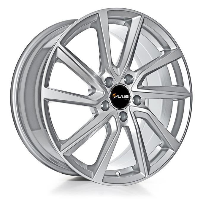 AVUS AC-518 HYPER SILVER 6.5x16 4/100 ET37 CB60.1