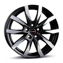 BORBET CW5 BLACK POL MATT 6x16 5/130 ET68 CB78.1