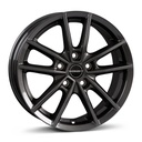 BORBET W MIST ANTRACITE GLOSS 6x15 5/112 ET43 CB57.1