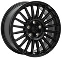 STATUSFÄLGAR D75 GLOSSBLACK 8x18 5/120 ET45 CB74.1