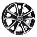 MSW 48 VAN BLK/POL 6.5x15 5/118 ET65 CB71.1