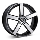 ETA BETA EROS M.BLK/POL 7.5x17 5/108 ET44 CB67.1