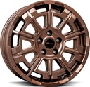BROCK B45 BRONZE COPPER 7x17 5/108 ET46 CB65.1