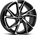 CARMANI RUDI BLACK POL 8x18 5/112 ET45 CB66.6