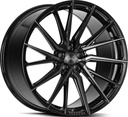 VOSSEN HF4T DOUBLE TINTED GLOSS BLACK 9x22 5/112 ET32 CB66.6