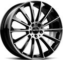 GMP STELLAR BLACK DIAM 11x22 5/112 ET40 CB66.6