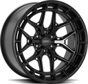 VOSSEN HFX1 SATIN BLACK 9.5x22 6/135 ET20 CB87.1