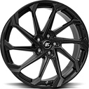 BROCK RC36 SHINY BLACK 8x19 5/112 ET49 CB57.1